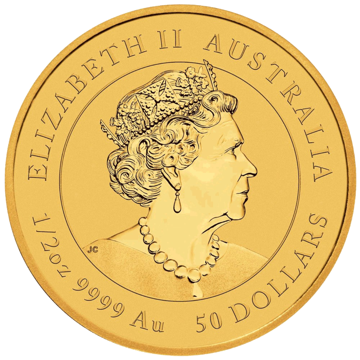 Au 1 2 Oz year of the rabbit 2023 2 2