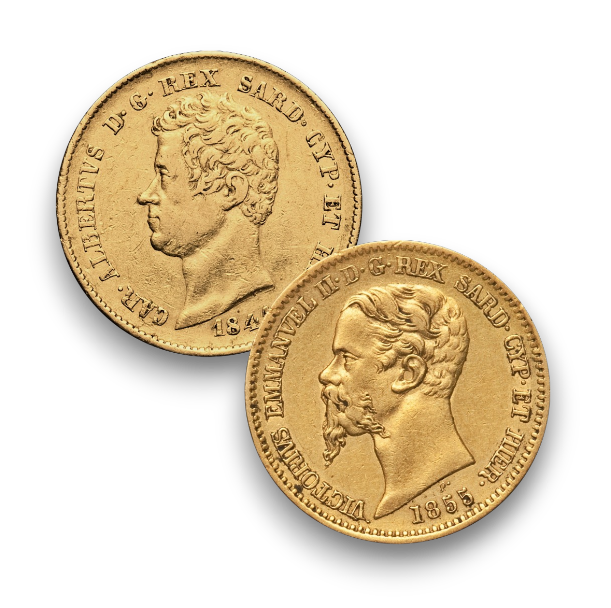 Au Victor Emanuel Carlo Alberto 20 lire 1 1