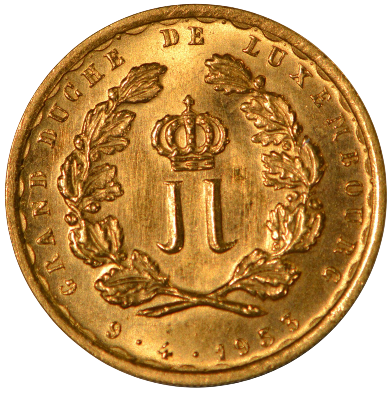 Au 20 Francs Luxemburg Huwelijk Joséphine Charlotte en Jean 2