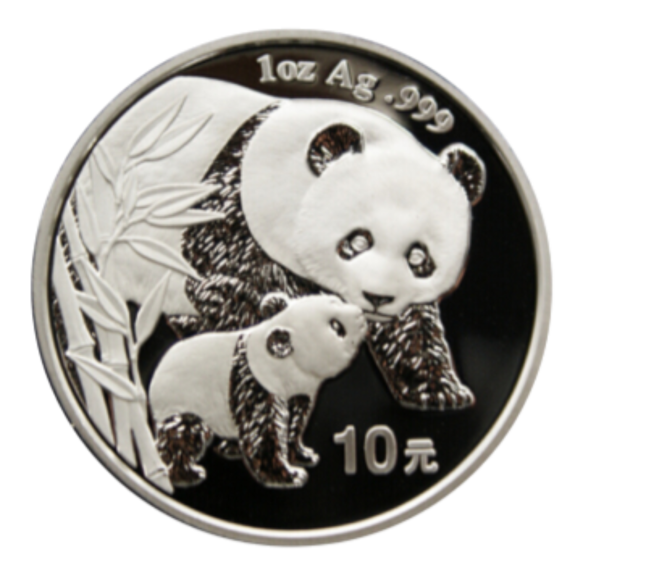 China Panda 10 Yuan 2004 1