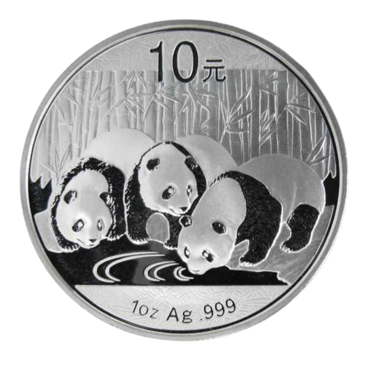 China Panda 10 Yuan 2013
