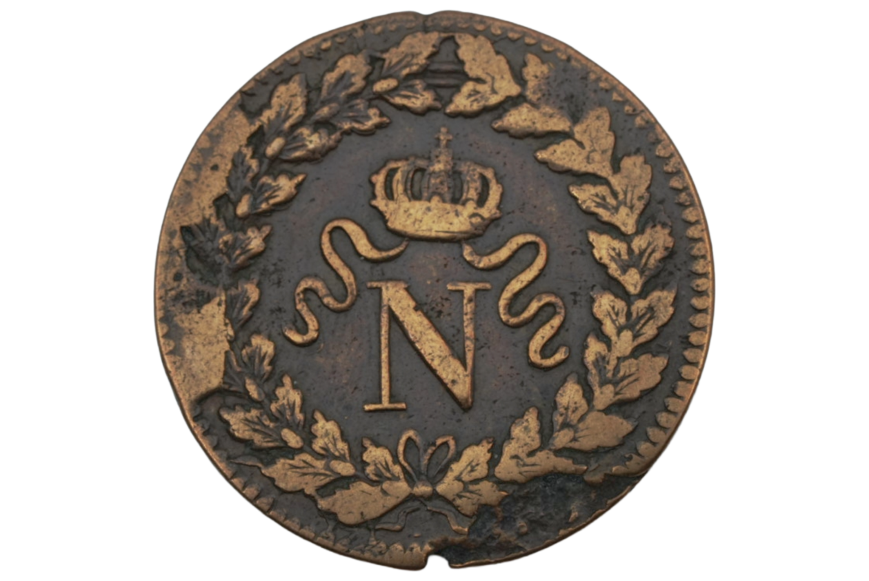 Cu Un Décime 1815 BB Napoleon