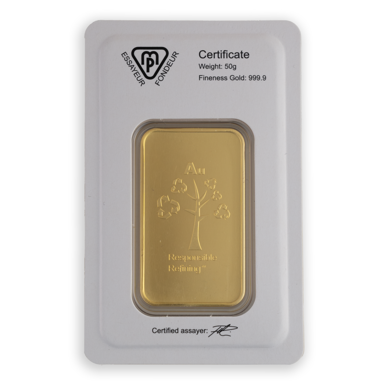 Metalor Fine Gold 50g 2