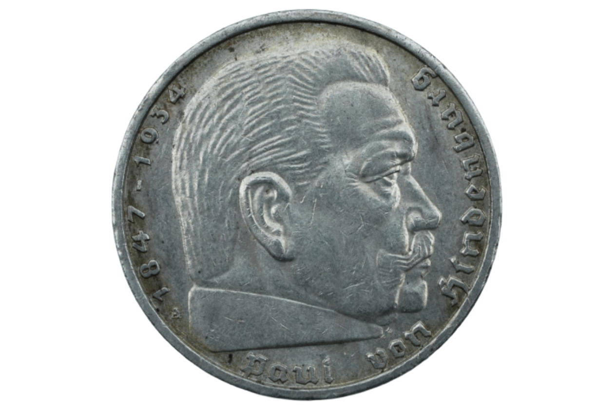 5 Mark 1939 Nazi Duitsland r