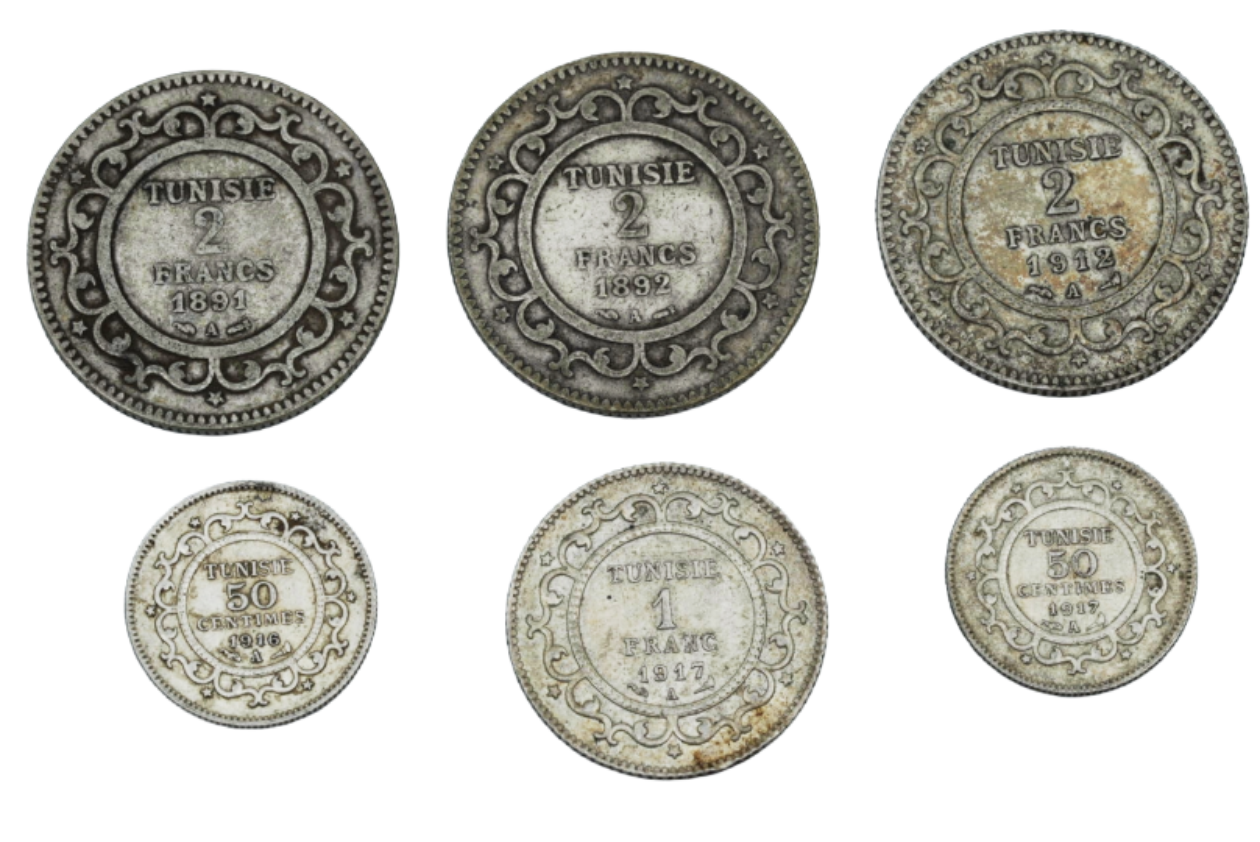 Setje Tunesische Francs