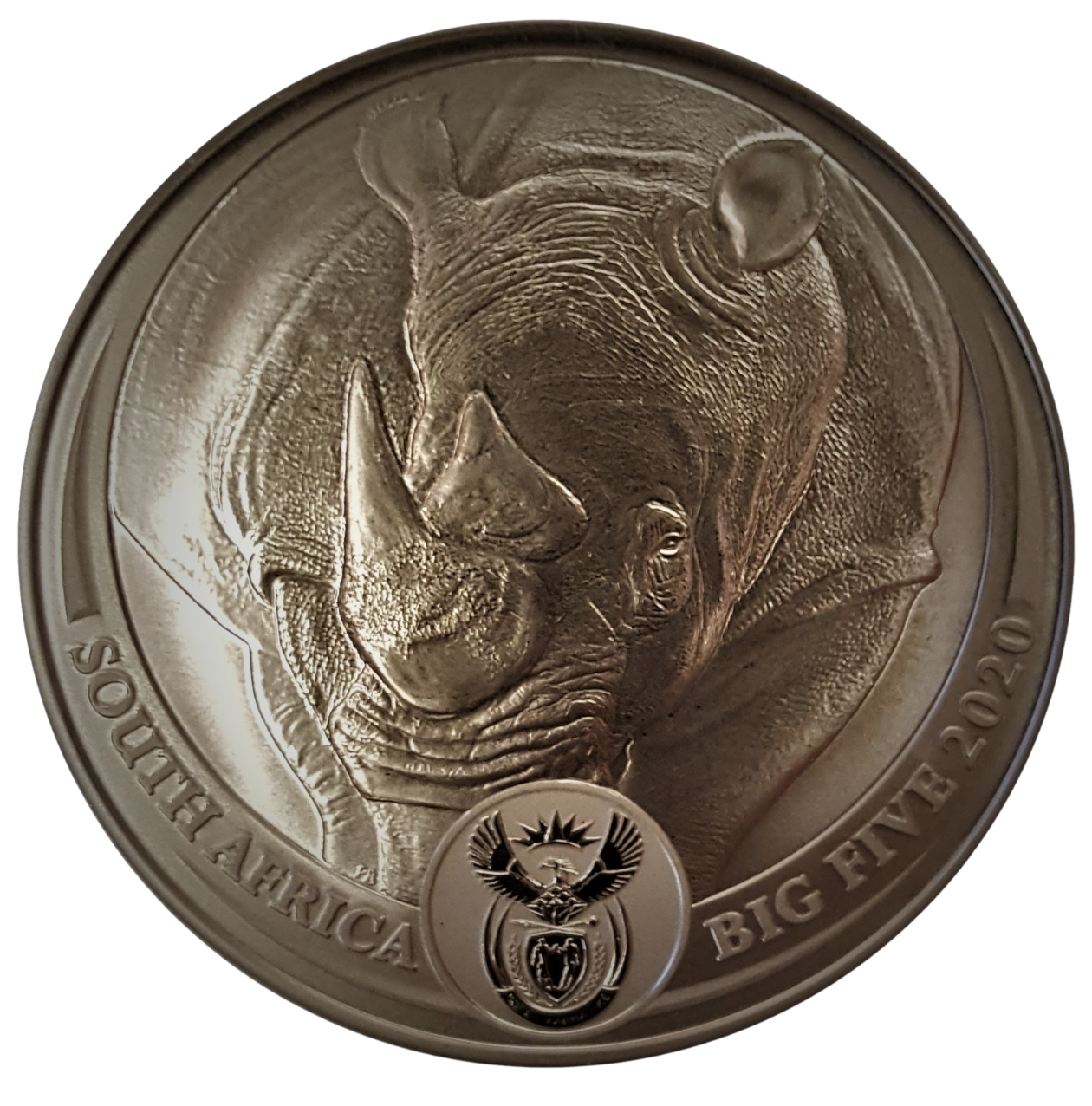 Ag 1 Oz The Big Five Rhino 2020 2