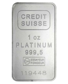 1 oz platinum baar transparante achtergrond Photoroom
