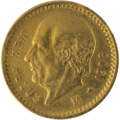 10 Pesos Mexico 1
