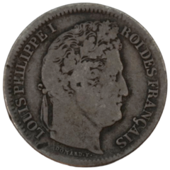 2 Francs 1834 W 2