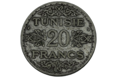 20 Francs 1935 Tunesia