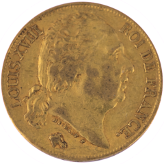 20 Fr Louis XVIII 1