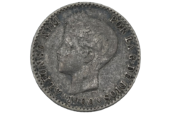 50 centimos 1900 Spanje