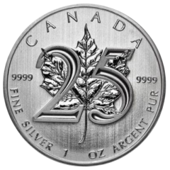 AG 1 Oz Maple Leaf Jubileum 2013 2