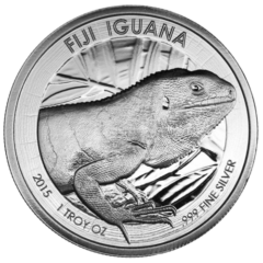 Ag 1 OZ FIJI Iguana 2015