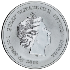 Ag 1 Ounce 2019 Simpsons Homer Simpson Tuvalu 1