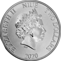Ag 1 Ounce 2020 Disney Lion King The Circle of Life Niue 1