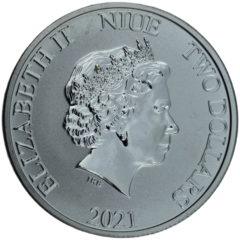 Ag 1 Ounce 2021 Pirates of the Caribbean The Empress Niue 1