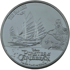 Ag 1 Ounce 2021 Pirates of the Caribbean The Empress Niue