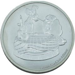 Ag 1 Ounce 2022 Lady en de Vagebond Niue