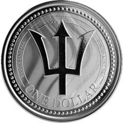 Ag 1 Oz Barbados Tident 2017