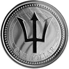 Ag 1 Oz Barbados Tident 2019