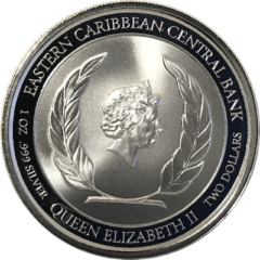 Ag 1 Oz Emerald Isle of the Carribean 2019 2