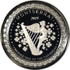 Ag 1 Oz Emerald Isle of the Carribean 2019
