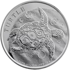 Ag 1 Oz Hawksbill Turle 2016
