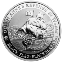 Ag 1 Oz Queen Annes Revenge 2019