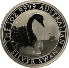 Ag 1 Oz Silver swan 2019
