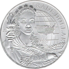 Ag 1 Oz United States Trade Dollar 2023