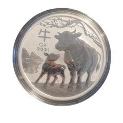 Ag 1 Oz Year of the Ox 2021