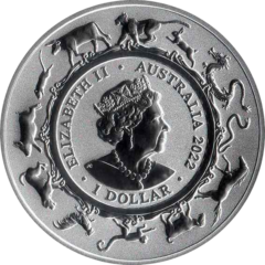 Ag 1 Oz Year of the Tiger 2022 2