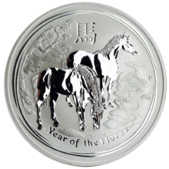 Ag 1 Oz Year of the horse 2014