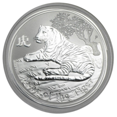 Ag 1 Oz Year of the tiger 2010