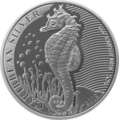 Ag 1 Oz carribean seahorse 2018