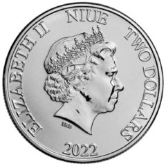 Ag 1 ounce 2022 Pirates of the Caribbean Silent Mary Niue 1