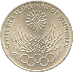 Ag 10 Mark olympics in munchen 4