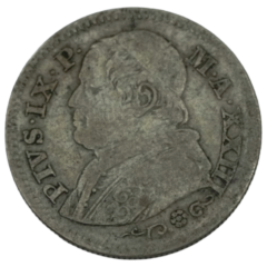 Ag 10 Soldi 1868 Vaticaanstad 1