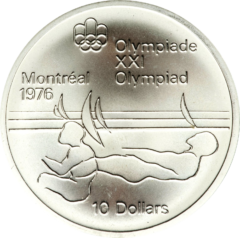 Ag 10 dollar Olympiade Montréal sailing