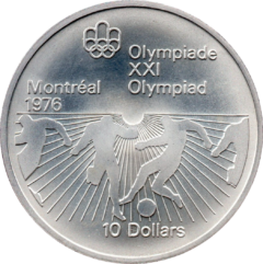 Ag 10 dollar Olympiade Montréal soccer