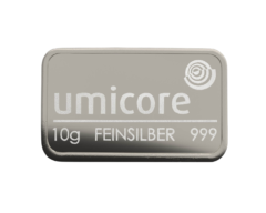 Ag 10 gram Zilverbaar
