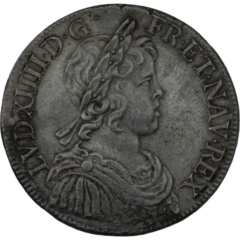 Ag 12 Ecu 1644 A Lodewijk XIV 1