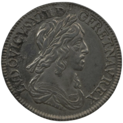 Ag 14 Ecu 1642 A Lodewijk XIII