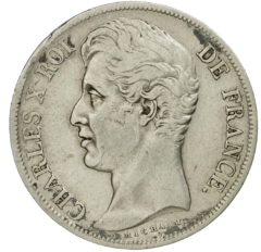 Ag 2 Francs Charles X