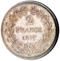 Ag 2 Francs Louis Philippe 2