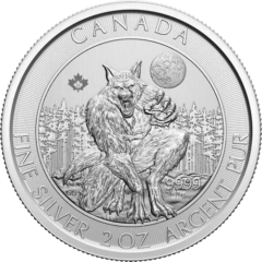 Ag 2 Oz Canadian Werewolf 2020