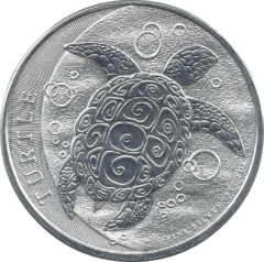 Ag 2 Oz Hawksbill Turtle 2016