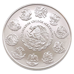 Ag 2 Oz Plata Pura BACK