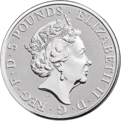 Ag 2 Oz White Lion Of Mortimer 2020 1